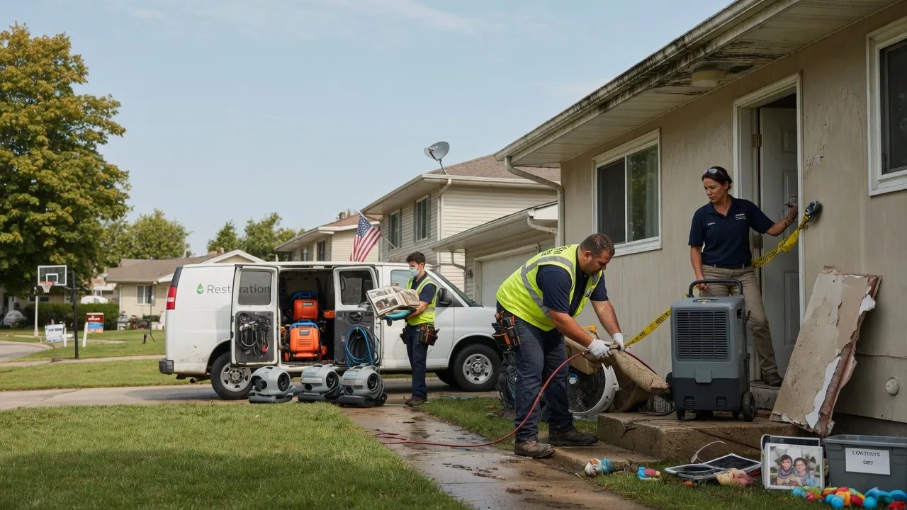 Water Damage Restoration in Belgrade, ME near me
